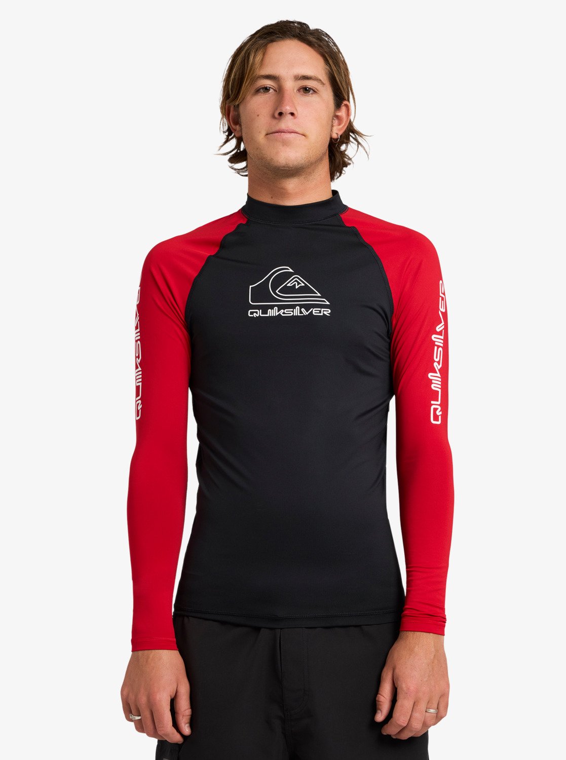 Mens On Tour Long Sleeve Rash Vest - Quiksilver Singapore 