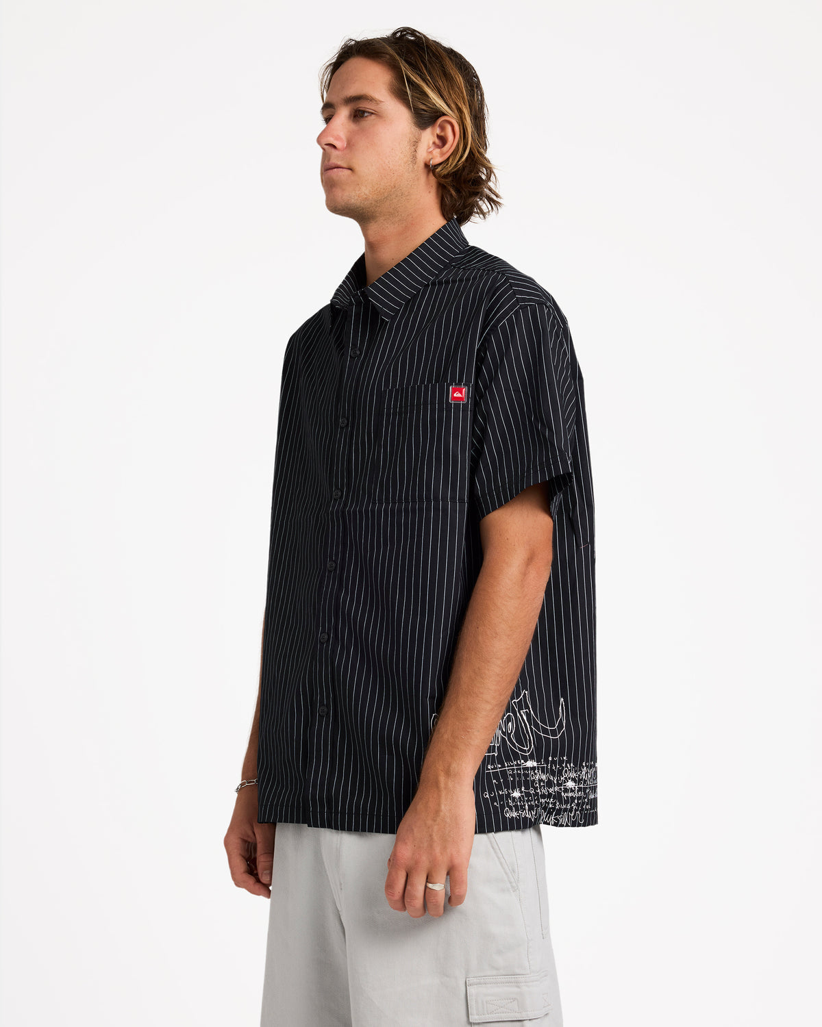 Mens Altered Short Sleeve Shirt