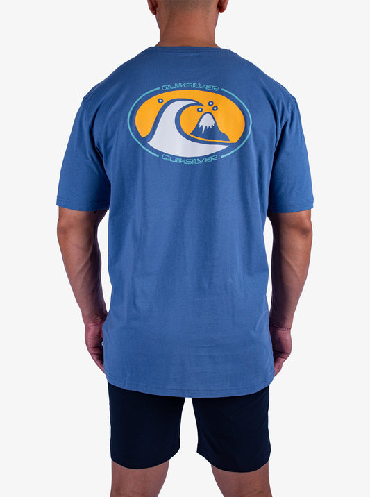 Mens EV Flower Chaos Short Sleeve T-Shirt - Quiksilver Singapore 