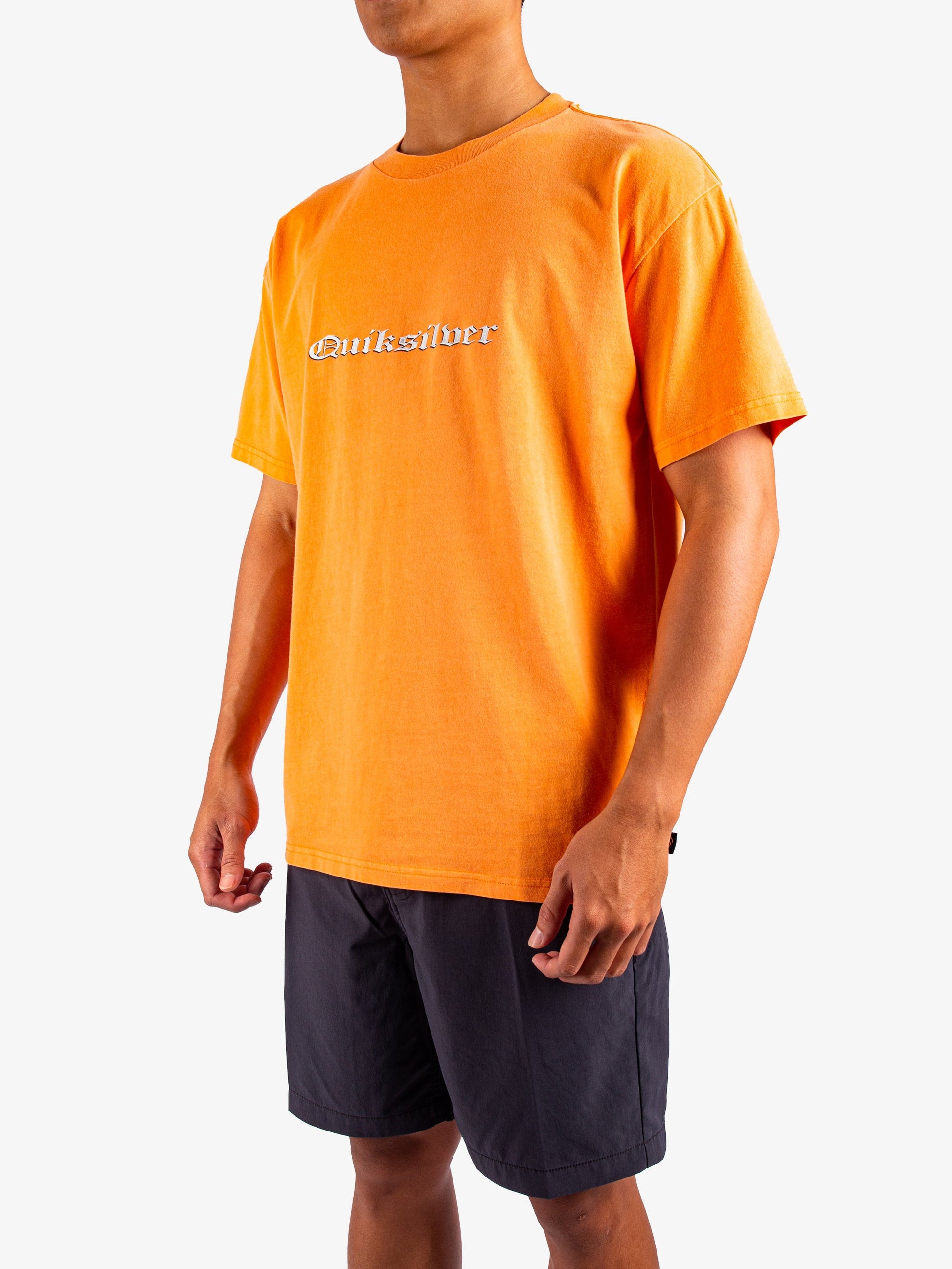 Mens Mer Chrome Oldenglish ID T-Shirt - Quiksilver Singapore 