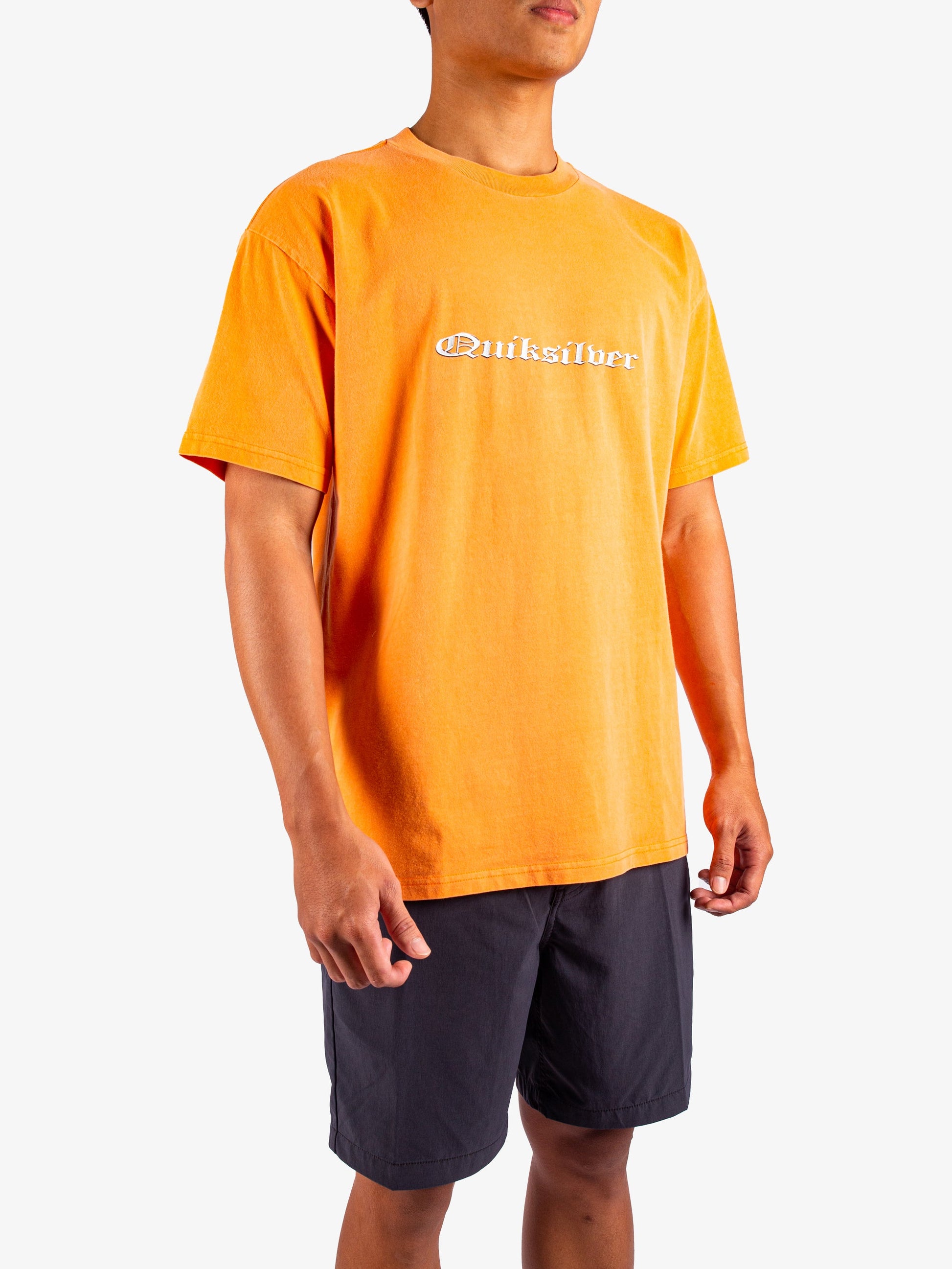 Mens Mer Chrome Oldenglish ID T-Shirt - Quiksilver Singapore 