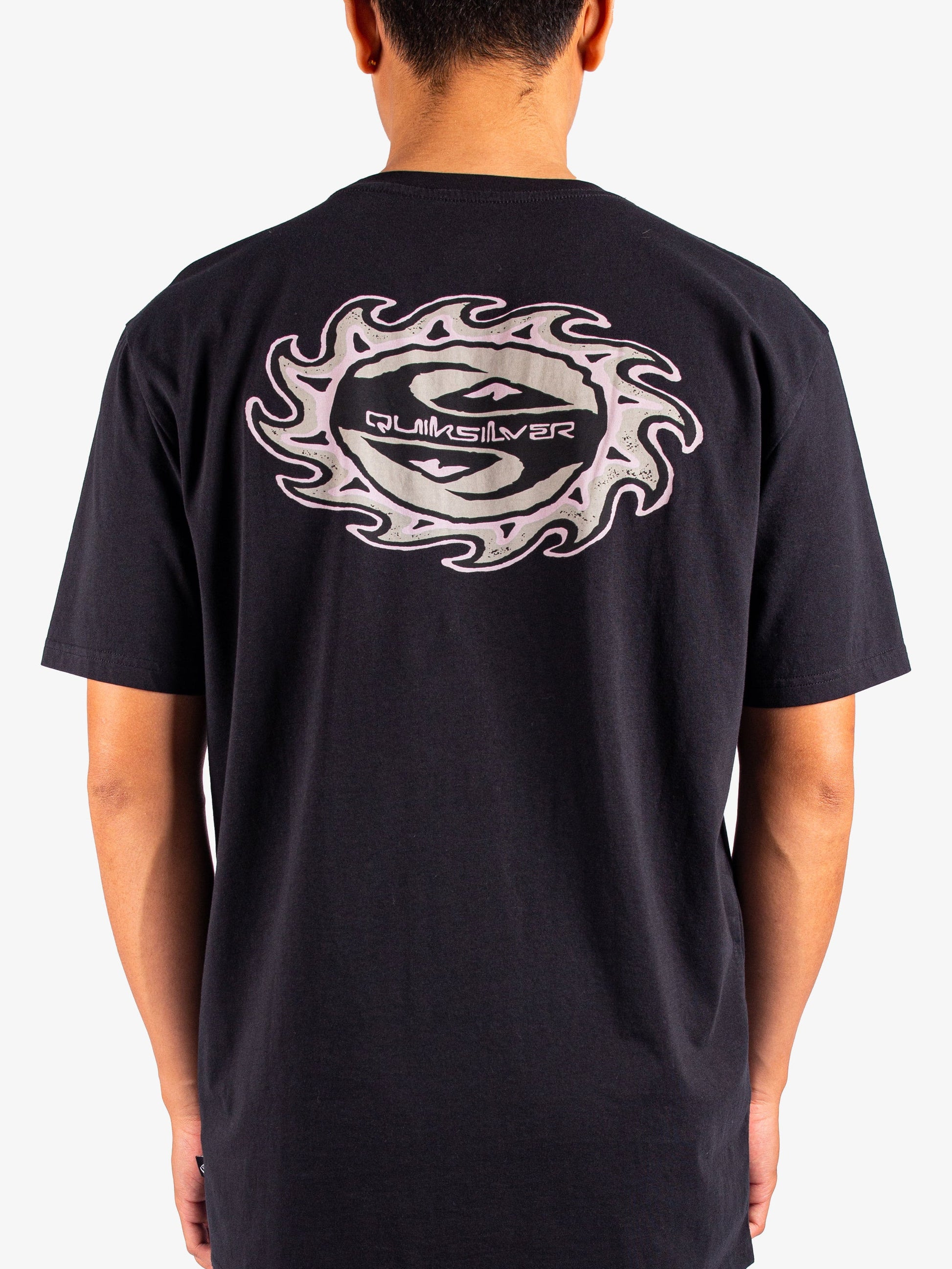 Mens Burning Sun ID T-Shirt - Quiksilver Singapore 