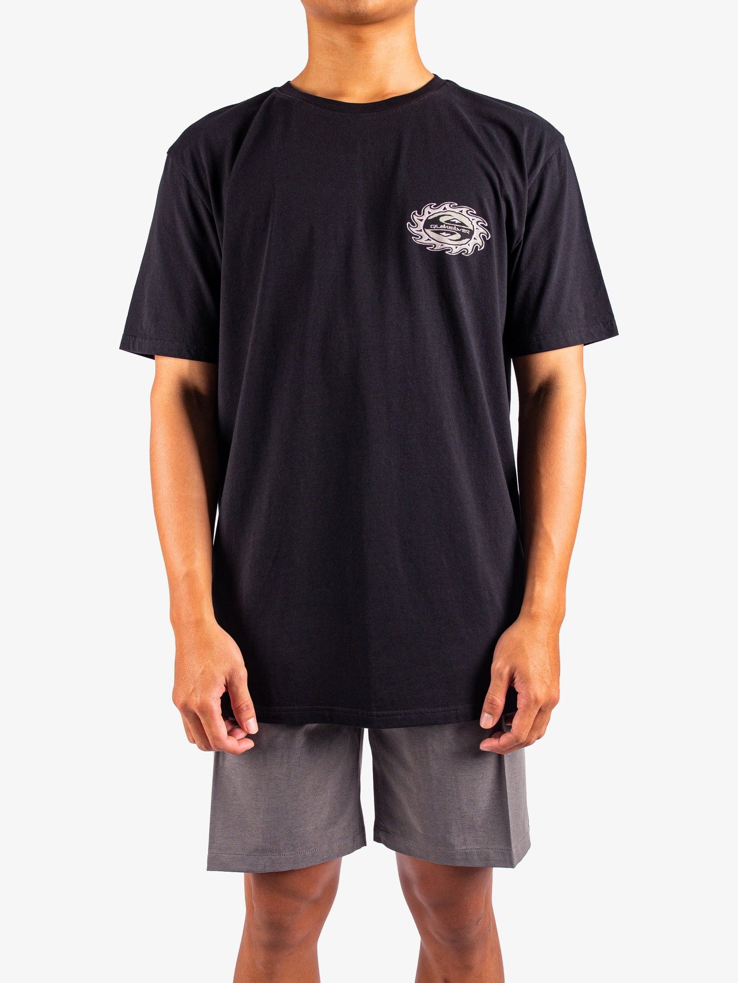 Mens Burning Sun ID T-Shirt - Quiksilver Singapore 
