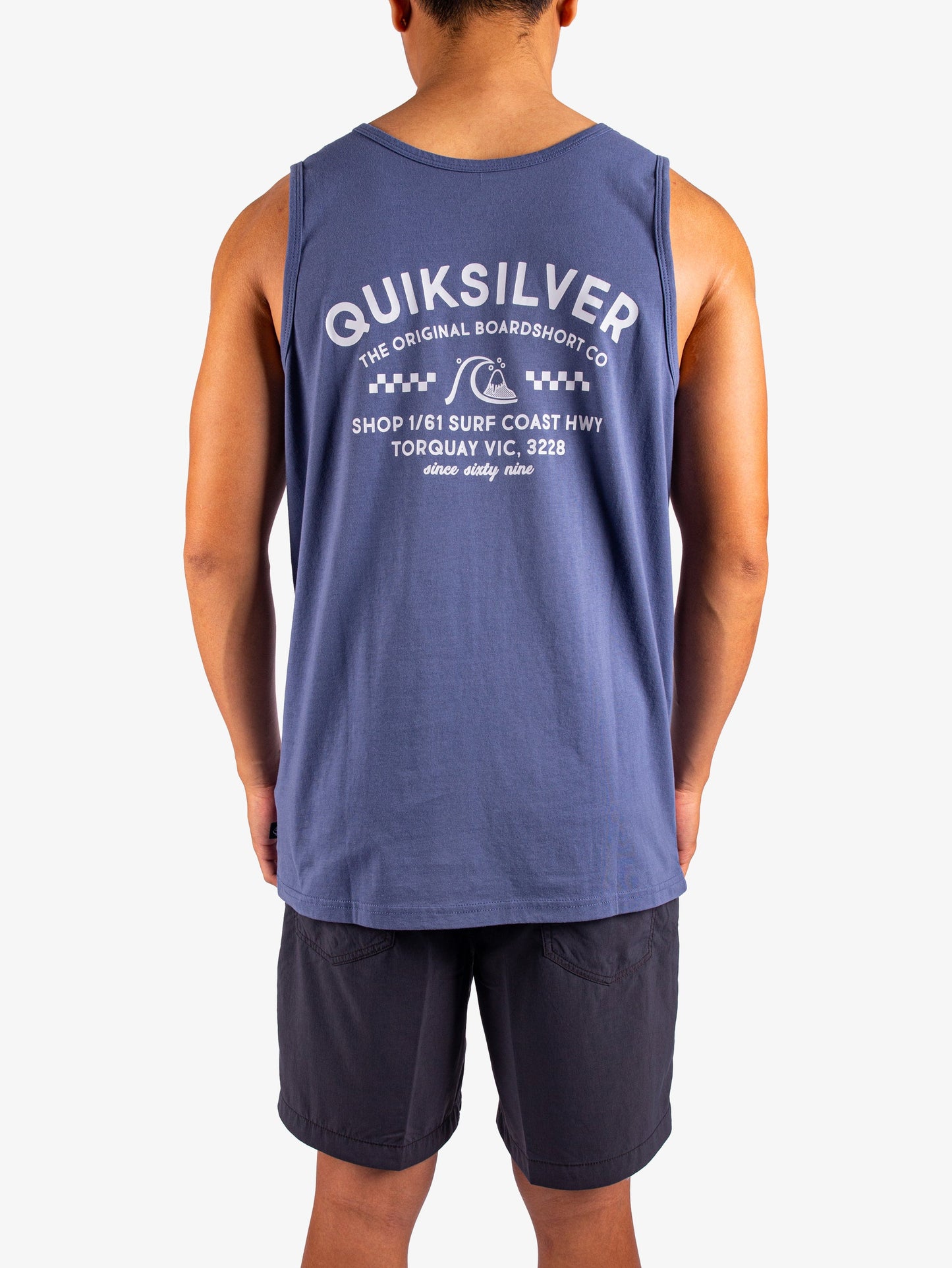 Mens Bricks And Mortar ID Muscle Tee - Quiksilver Singapore 
