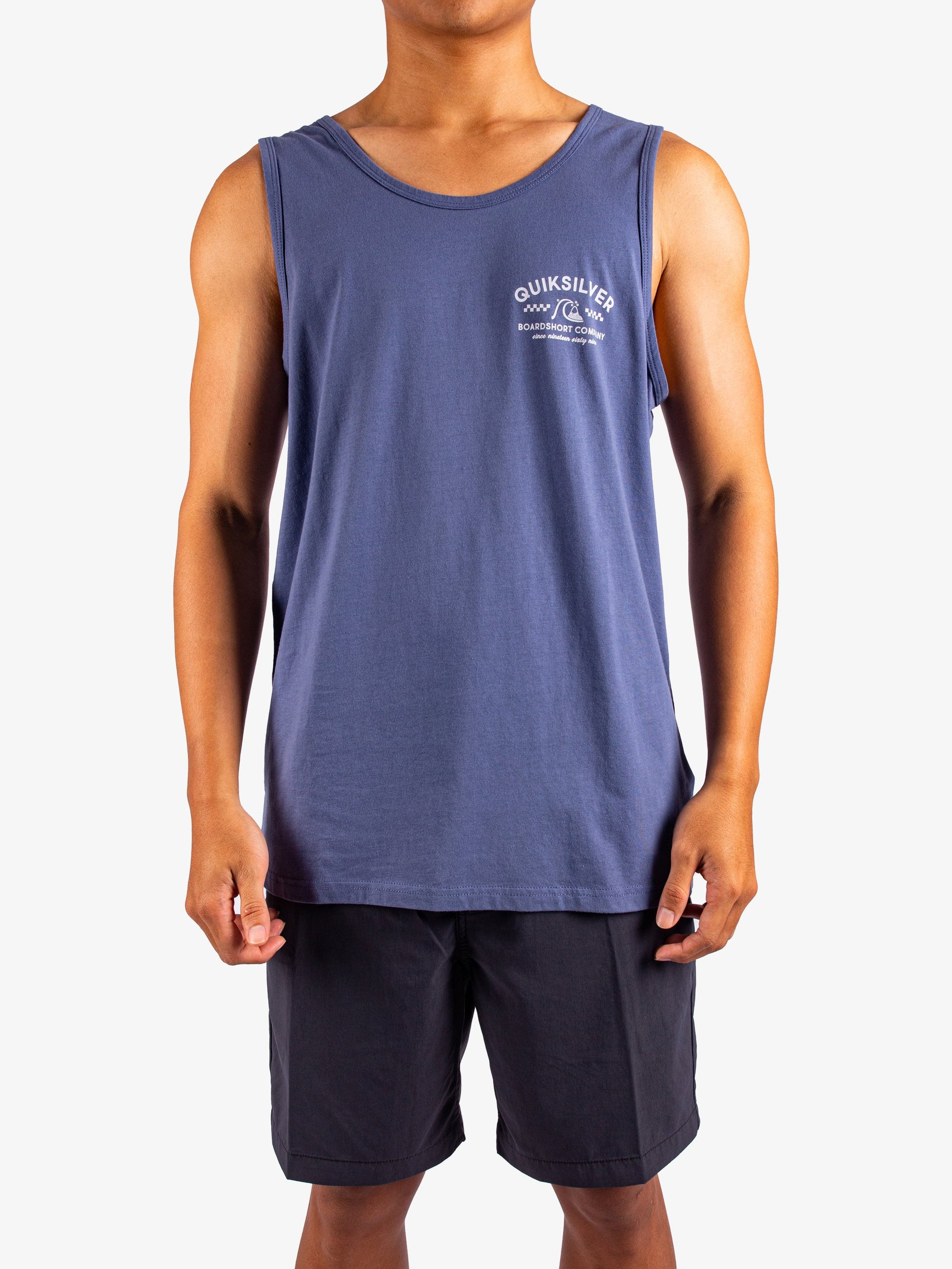 Mens Bricks And Mortar ID Muscle Tee - Quiksilver Singapore 