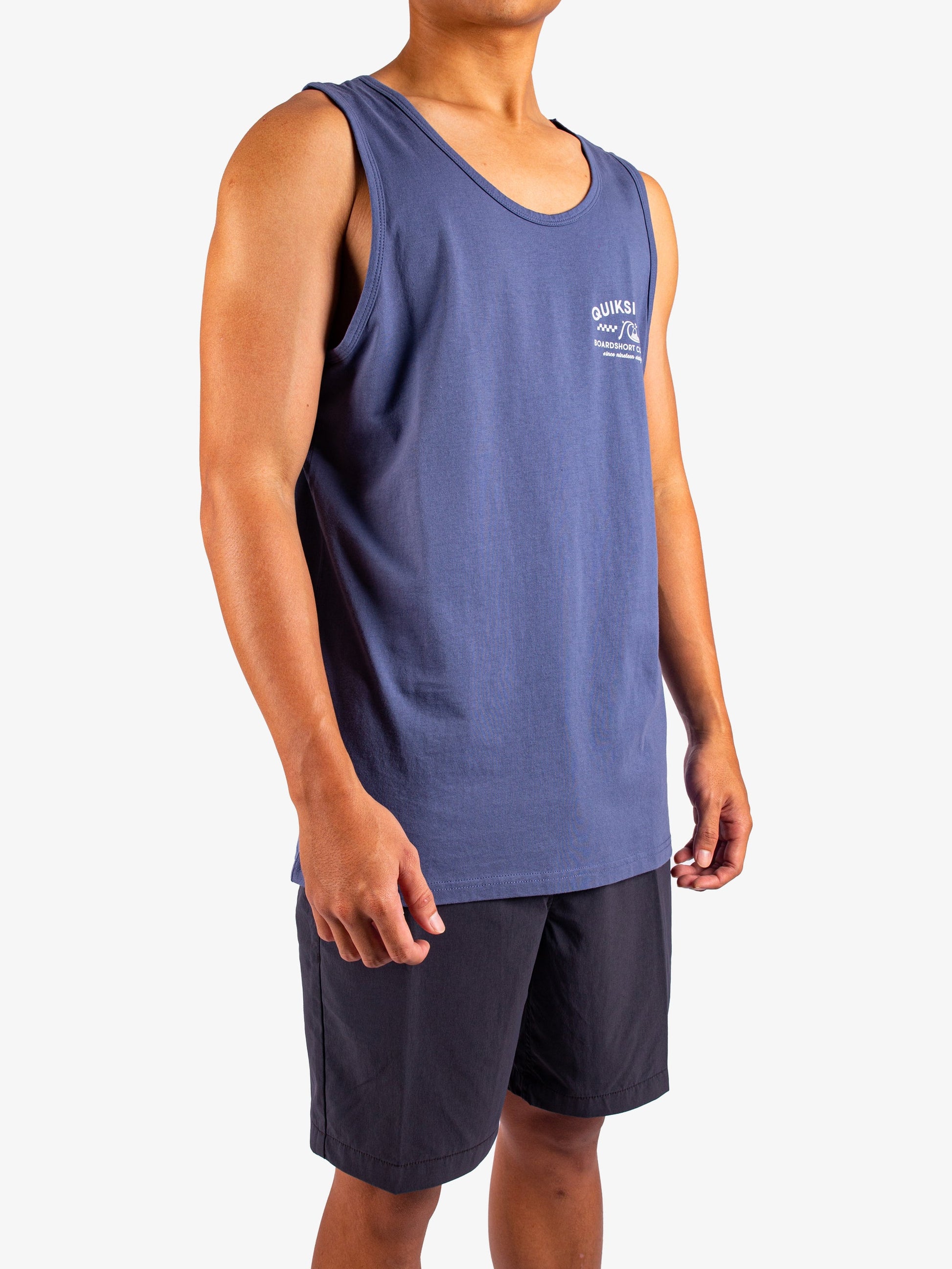 Mens Bricks And Mortar ID Muscle Tee - Quiksilver Singapore 