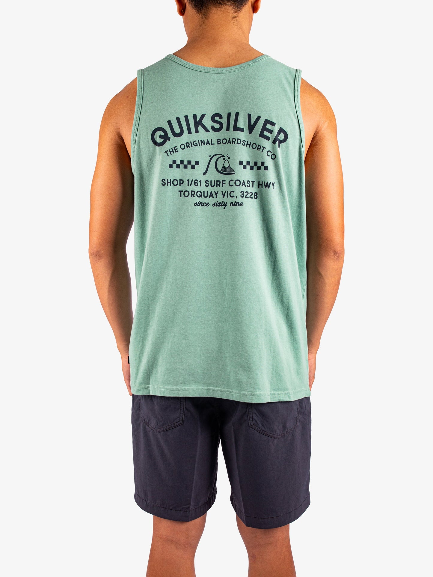 Mens Bricks And Mortar ID Muscle Tee - Quiksilver Singapore 