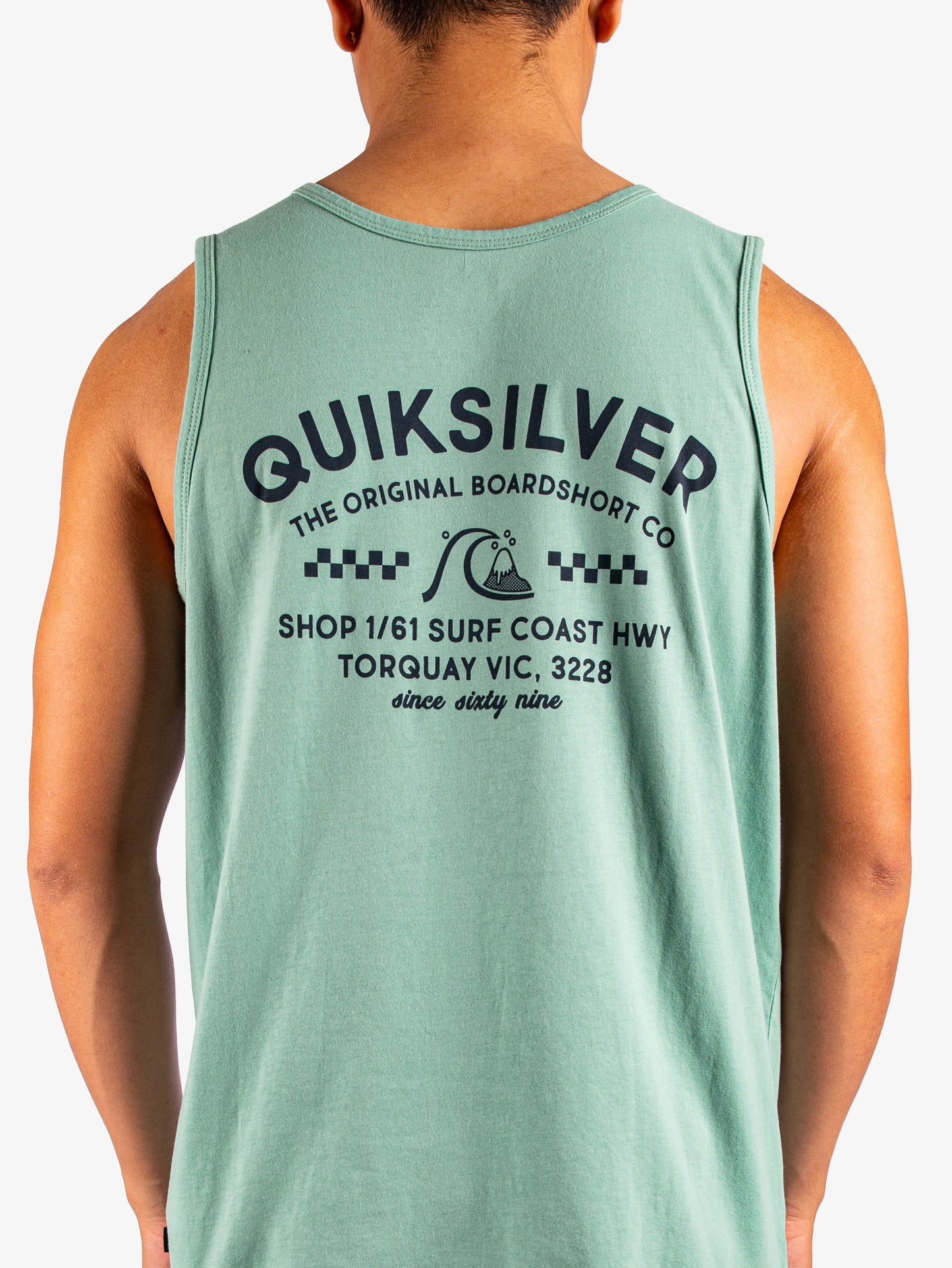 Mens Bricks And Mortar ID Muscle Tee - Quiksilver Singapore 