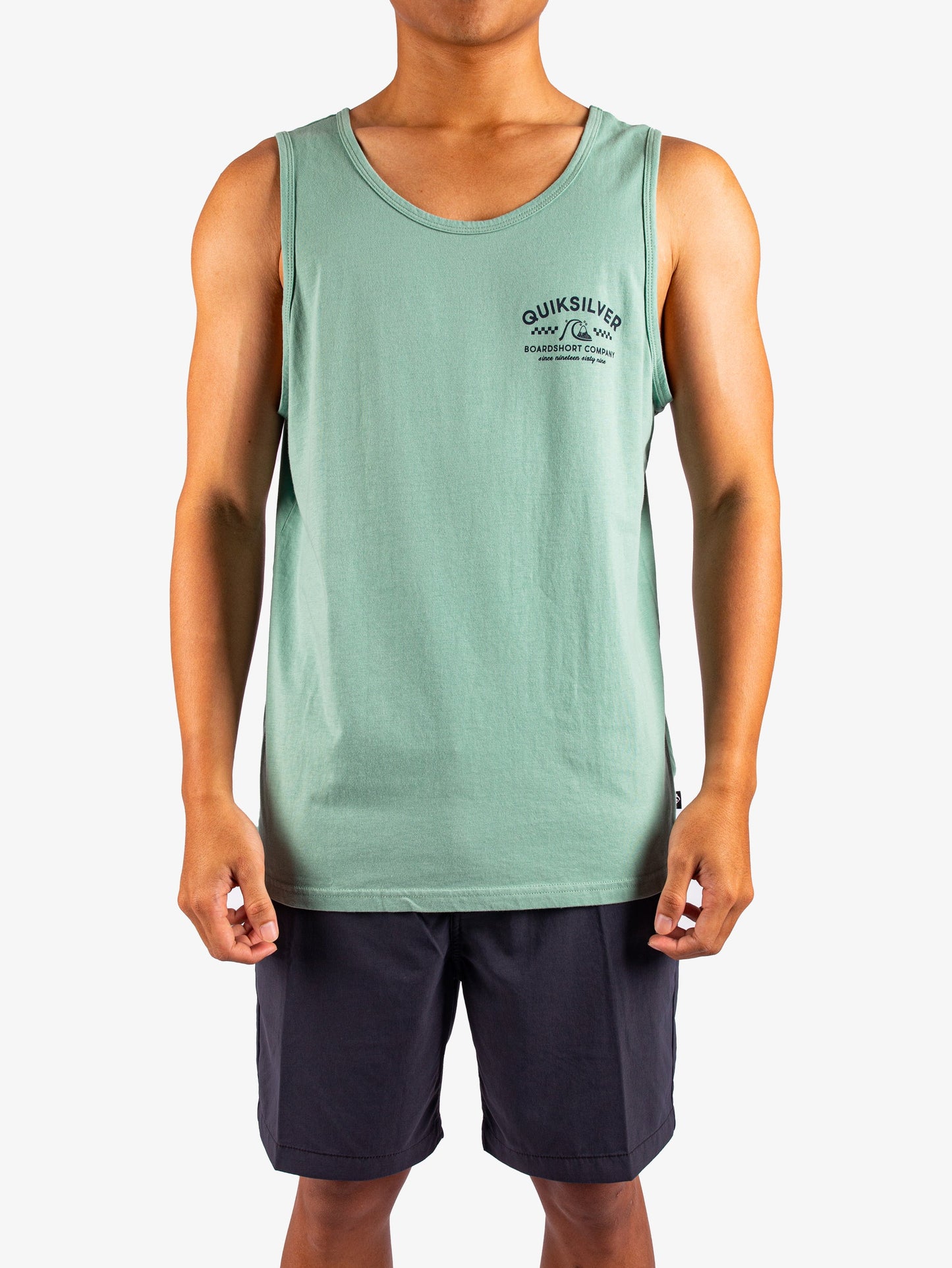 Mens Bricks And Mortar ID Muscle Tee - Quiksilver Singapore 