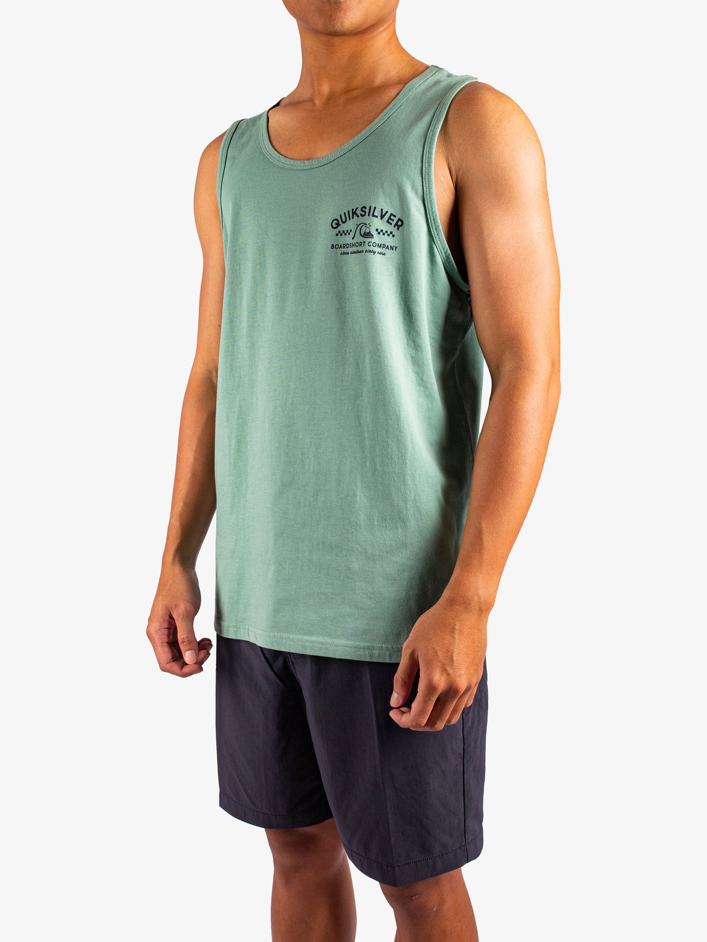 Mens Bricks And Mortar ID Muscle Tee - Quiksilver Singapore 