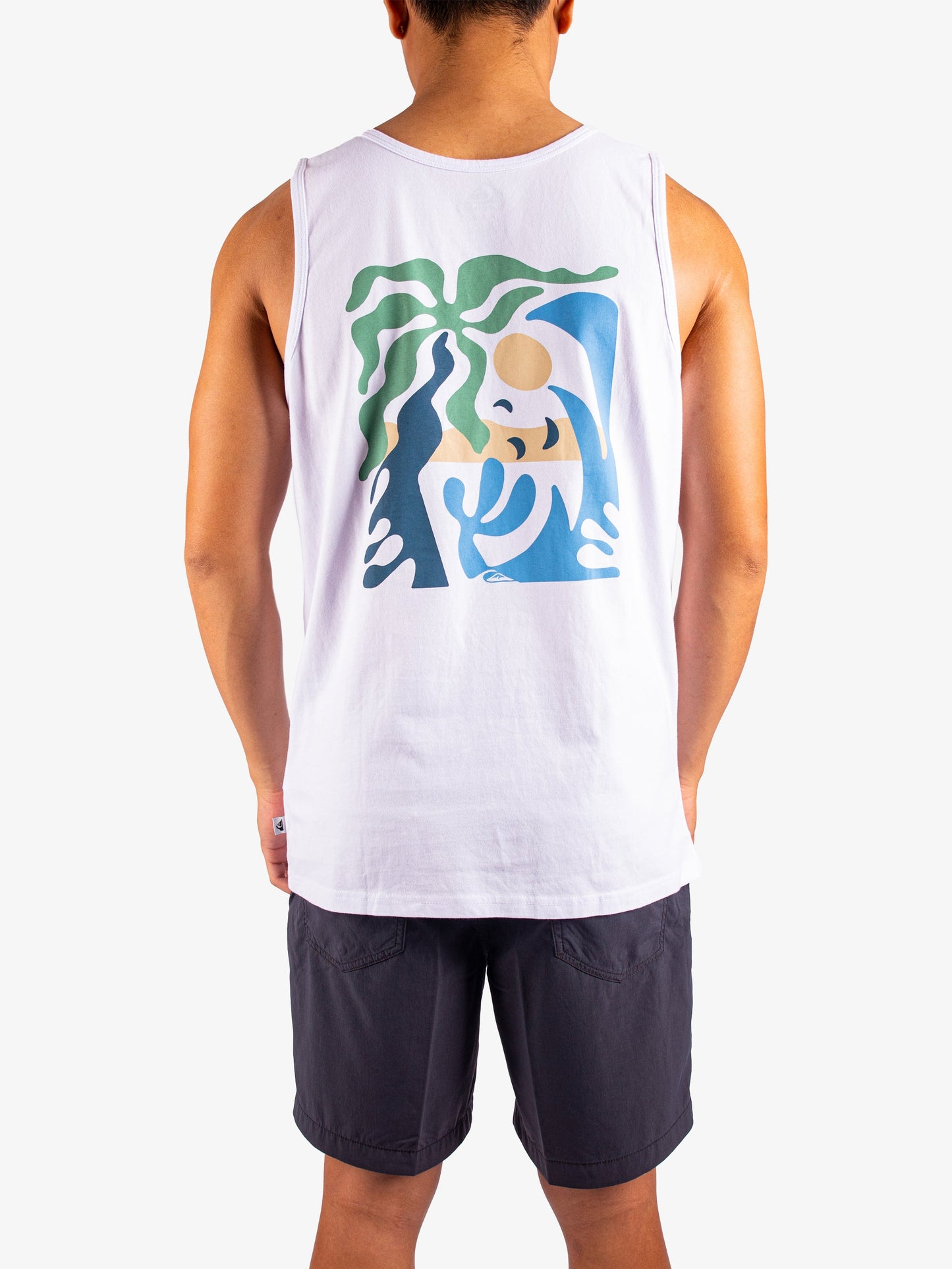 Mens Everyday Paradise Muscle Tee - Quiksilver Singapore 