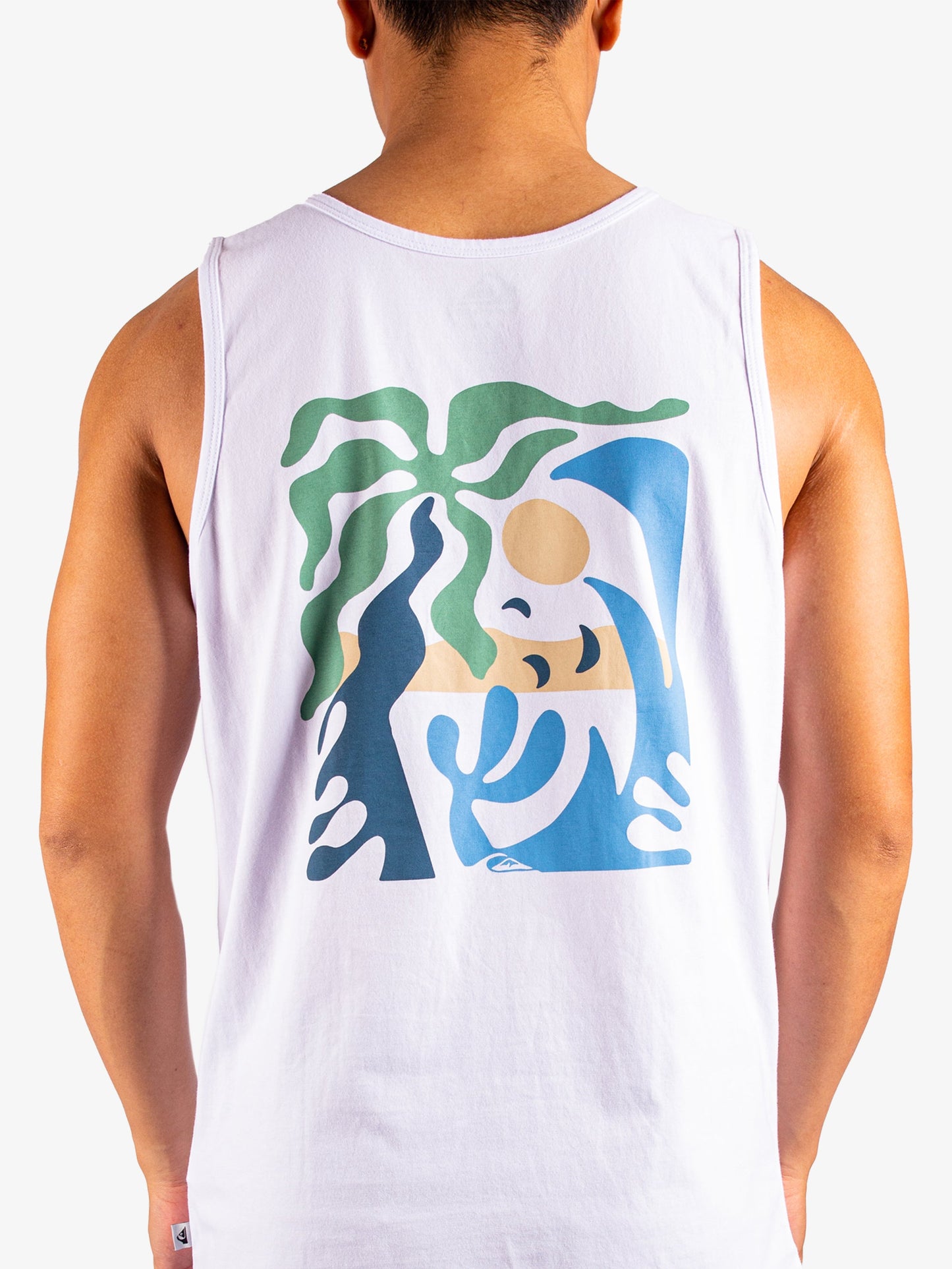 Mens Everyday Paradise Muscle Tee - Quiksilver Singapore 