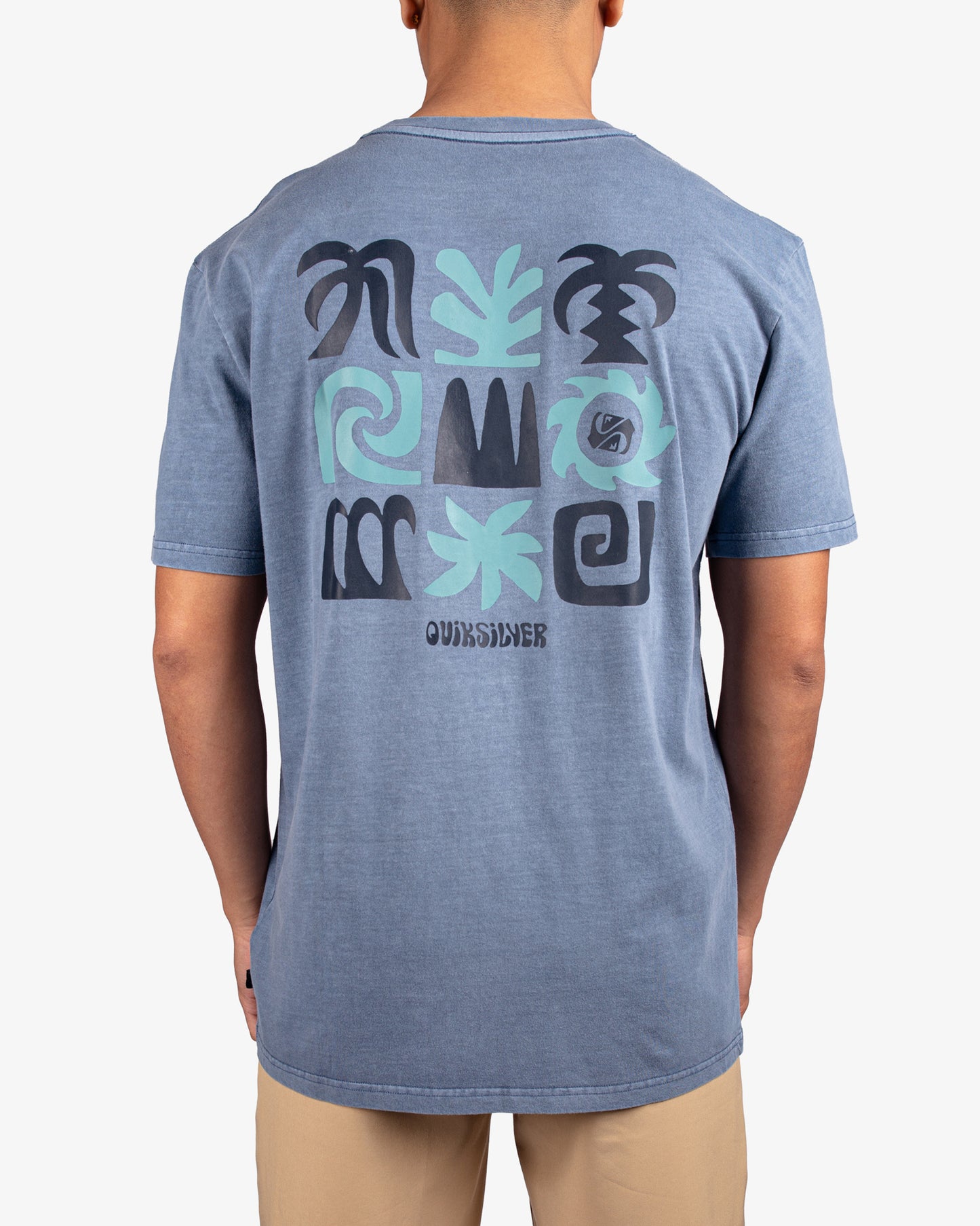Mens Tropical Flow T-Shirt - Quiksilver Singapore 
