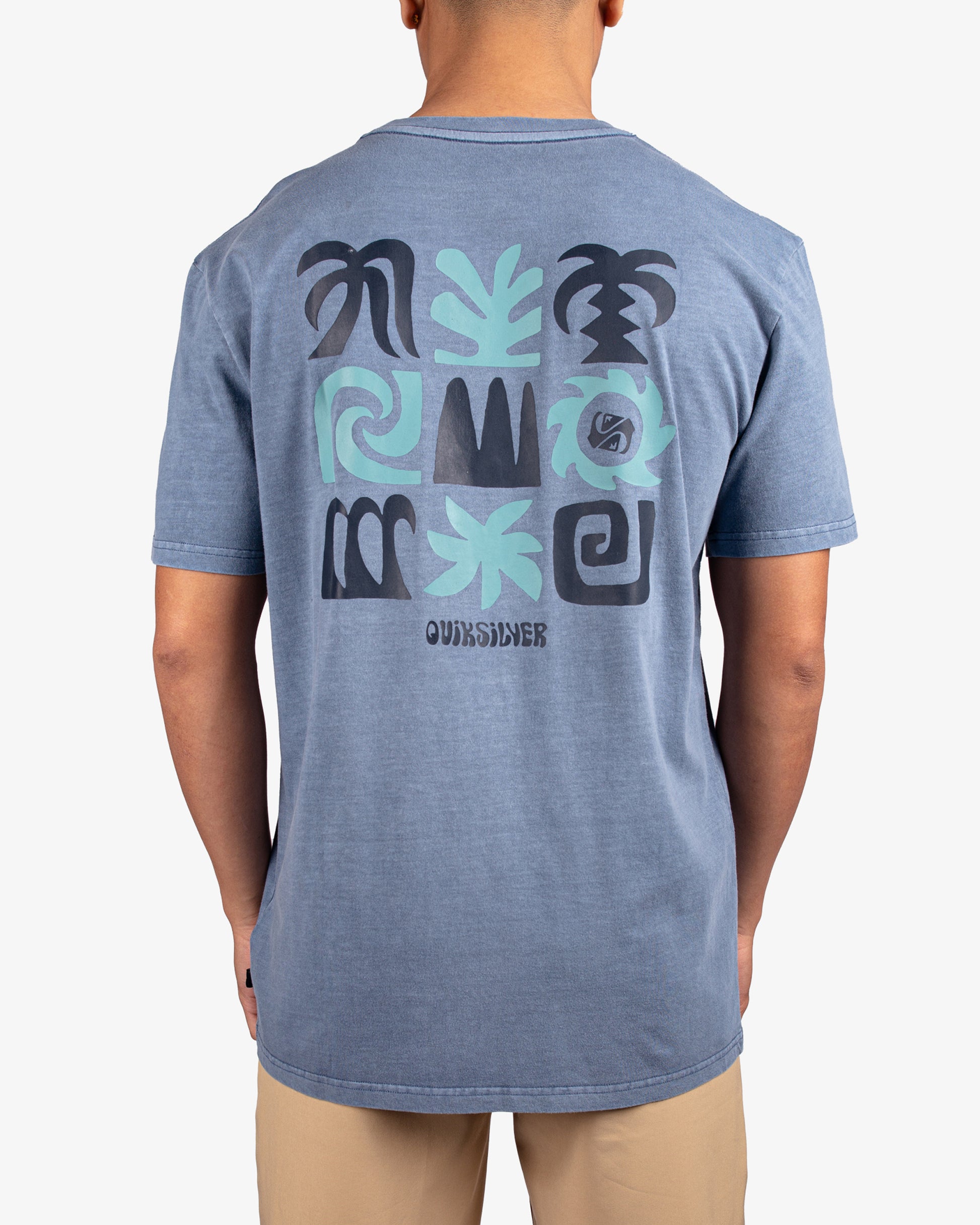 Mens Tropical Flow T-Shirt - Quiksilver Singapore 