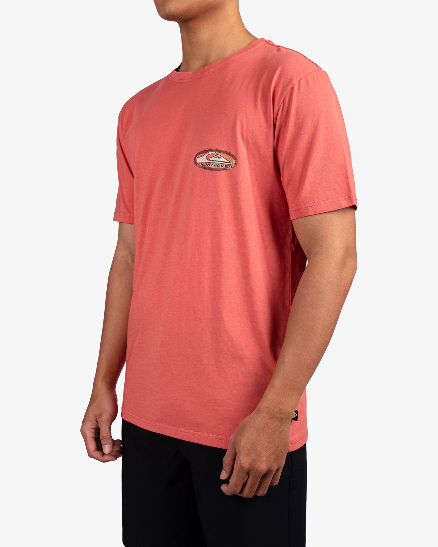 Mens Nature Border T-Shirt - Quiksilver Singapore 