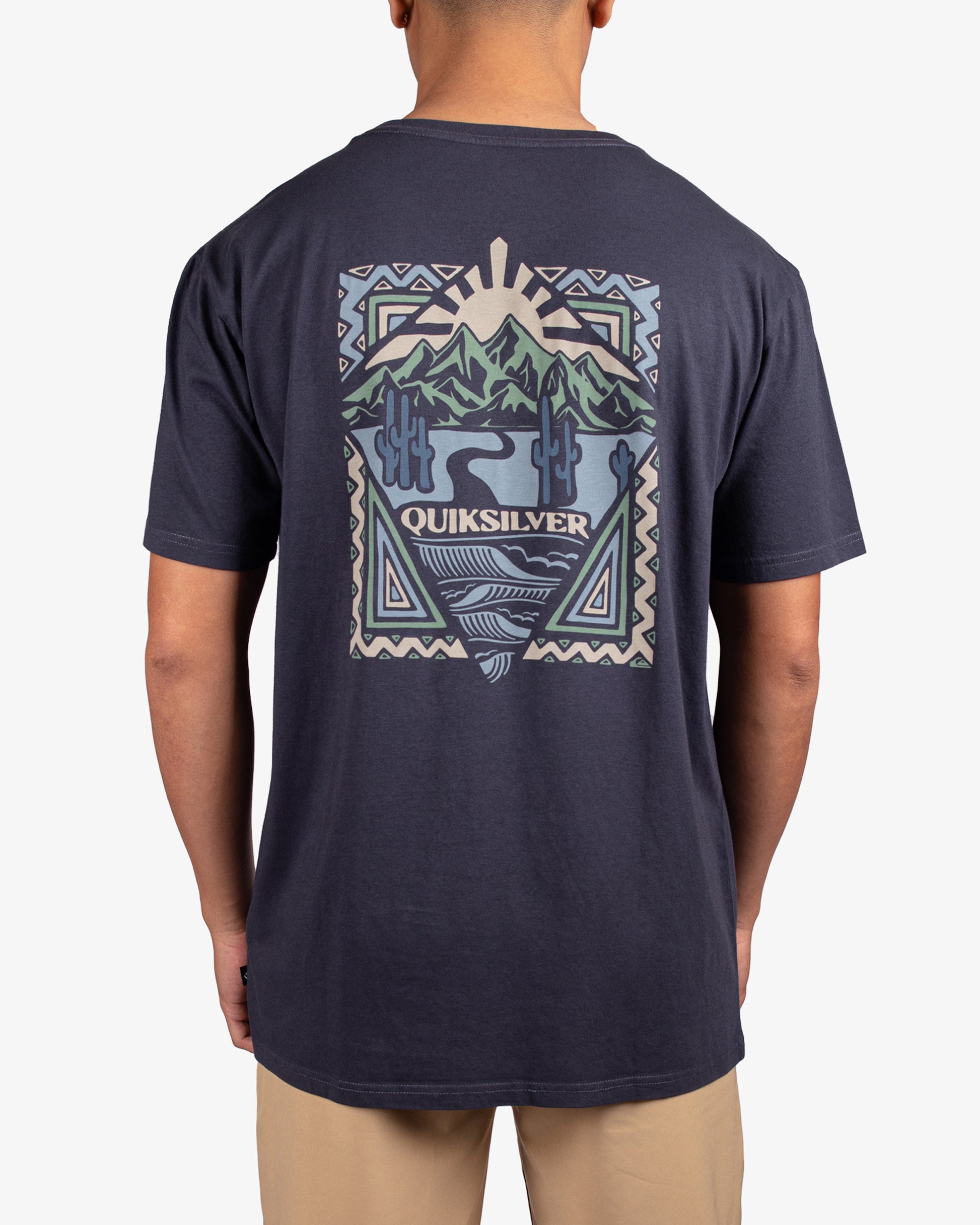 Mens Ocean Meets Desert T-Shirt - Quiksilver Singapore 