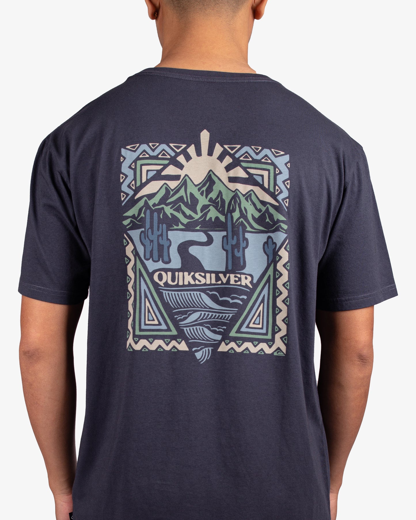 Mens Ocean Meets Desert T-Shirt - Quiksilver Singapore 