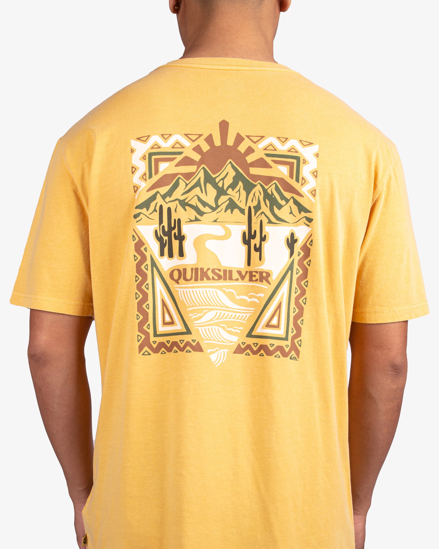 Mens Ocean Meets Desert T-Shirt - Quiksilver Singapore 