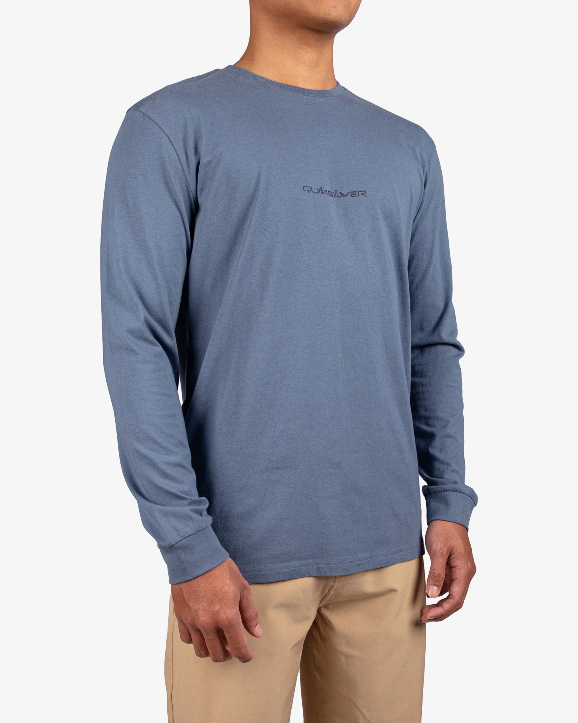 Mens QS Snake Long Sleeve T-Shirt - Quiksilver Singapore 