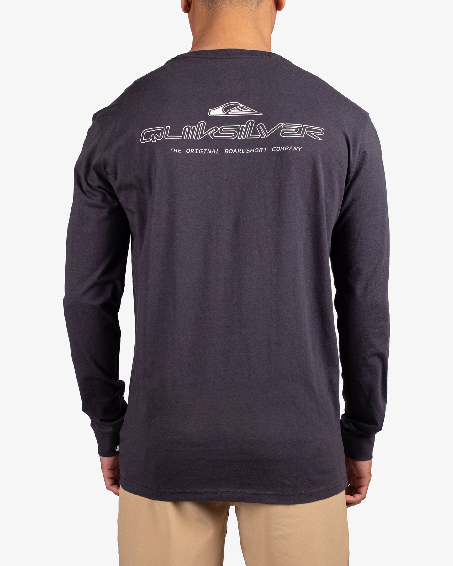 Mens Shadow Line Long Sleeve T-Shirt - Quiksilver Singapore 