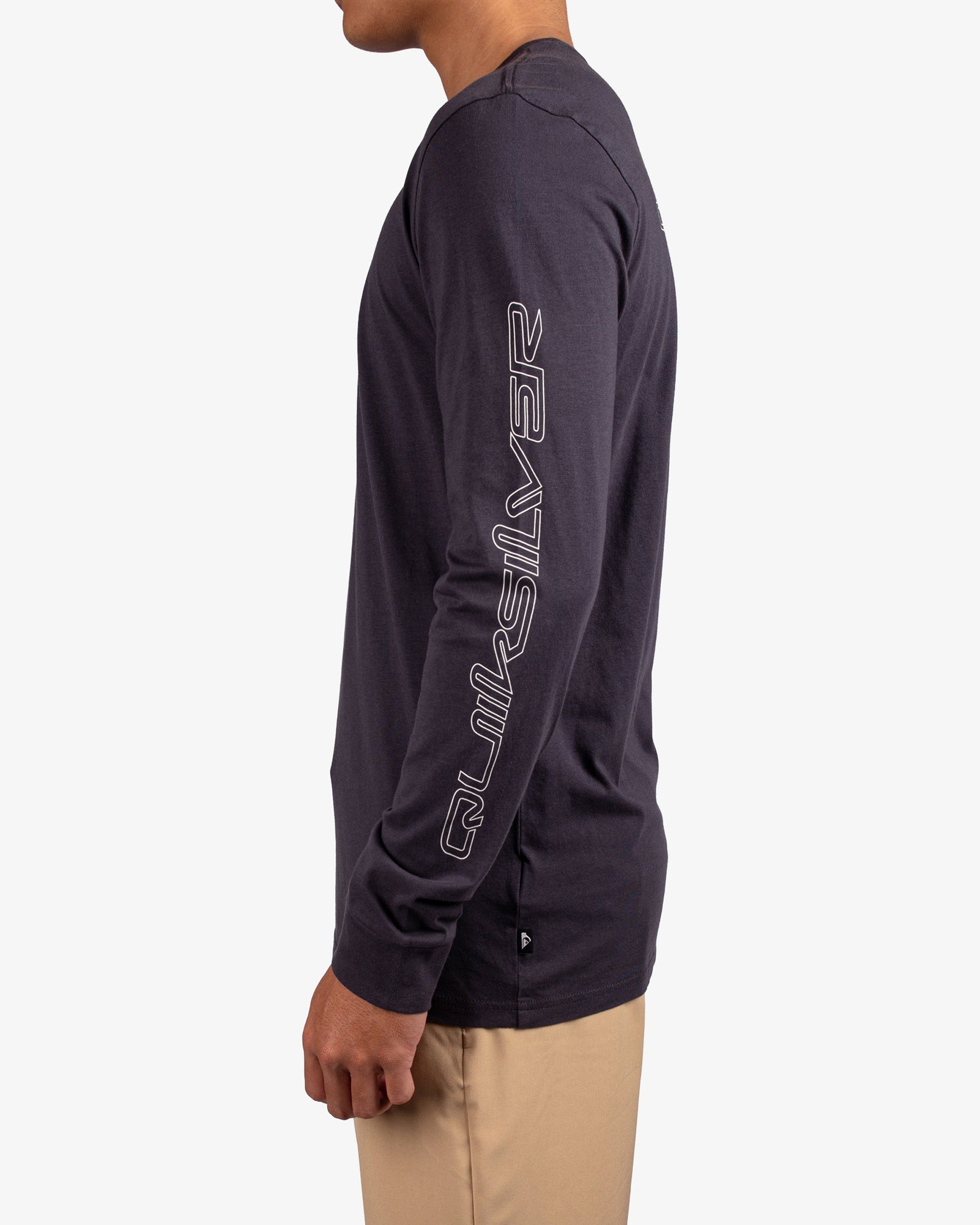 Mens Shadow Line Long Sleeve T-Shirt - Quiksilver Singapore 