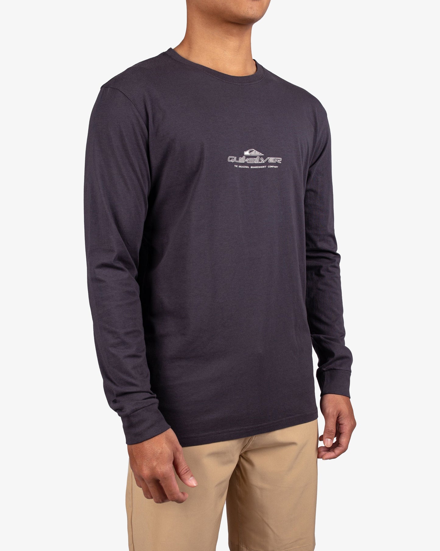 Mens Shadow Line Long Sleeve T-Shirt - Quiksilver Singapore 