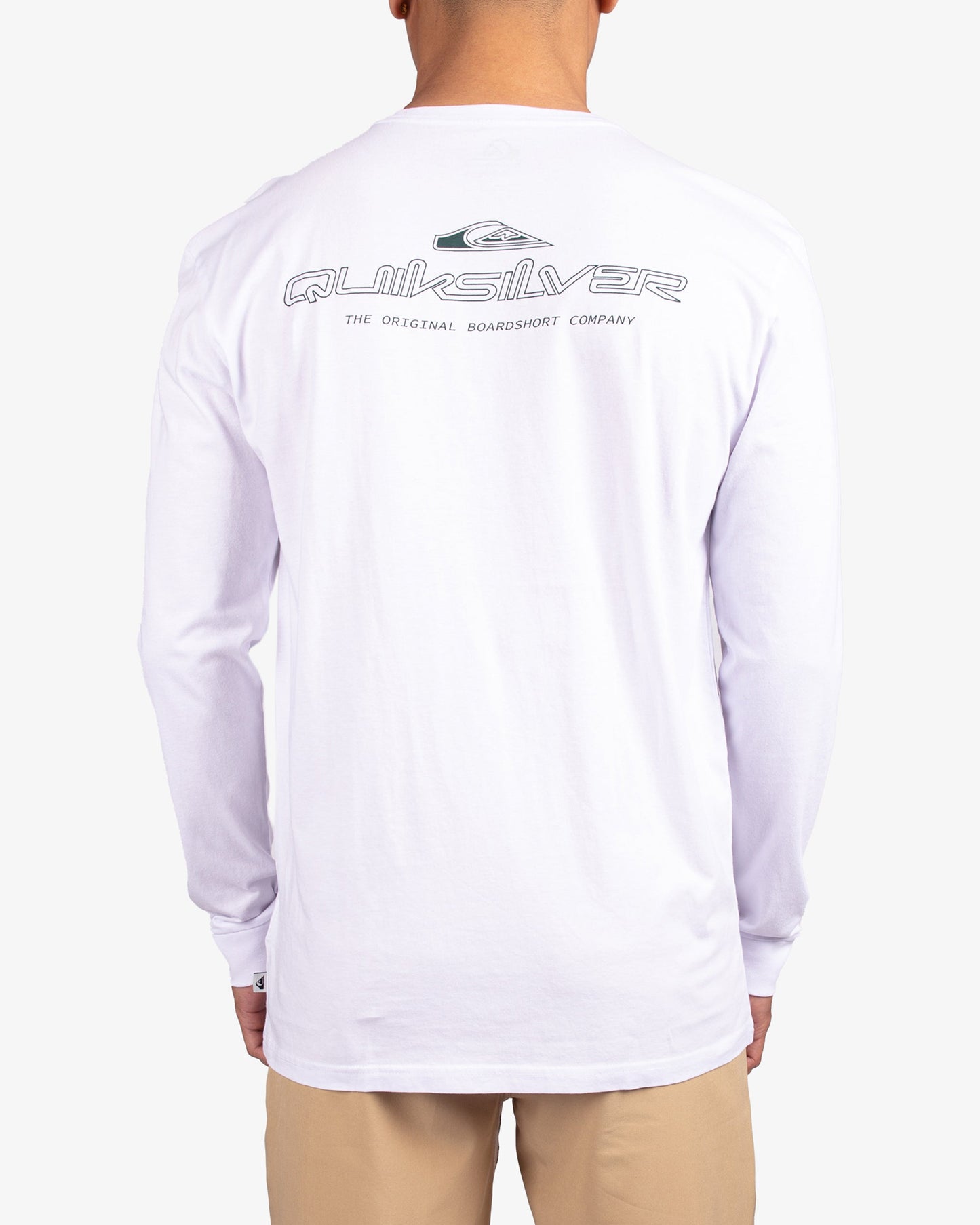 Mens Shadow Line Long Sleeve T-Shirt - Quiksilver Singapore 