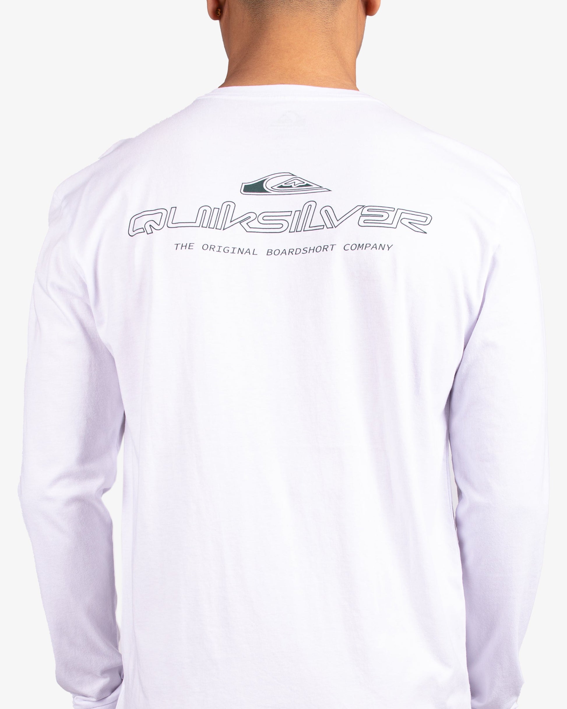 Mens Shadow Line Long Sleeve T-Shirt - Quiksilver Singapore 