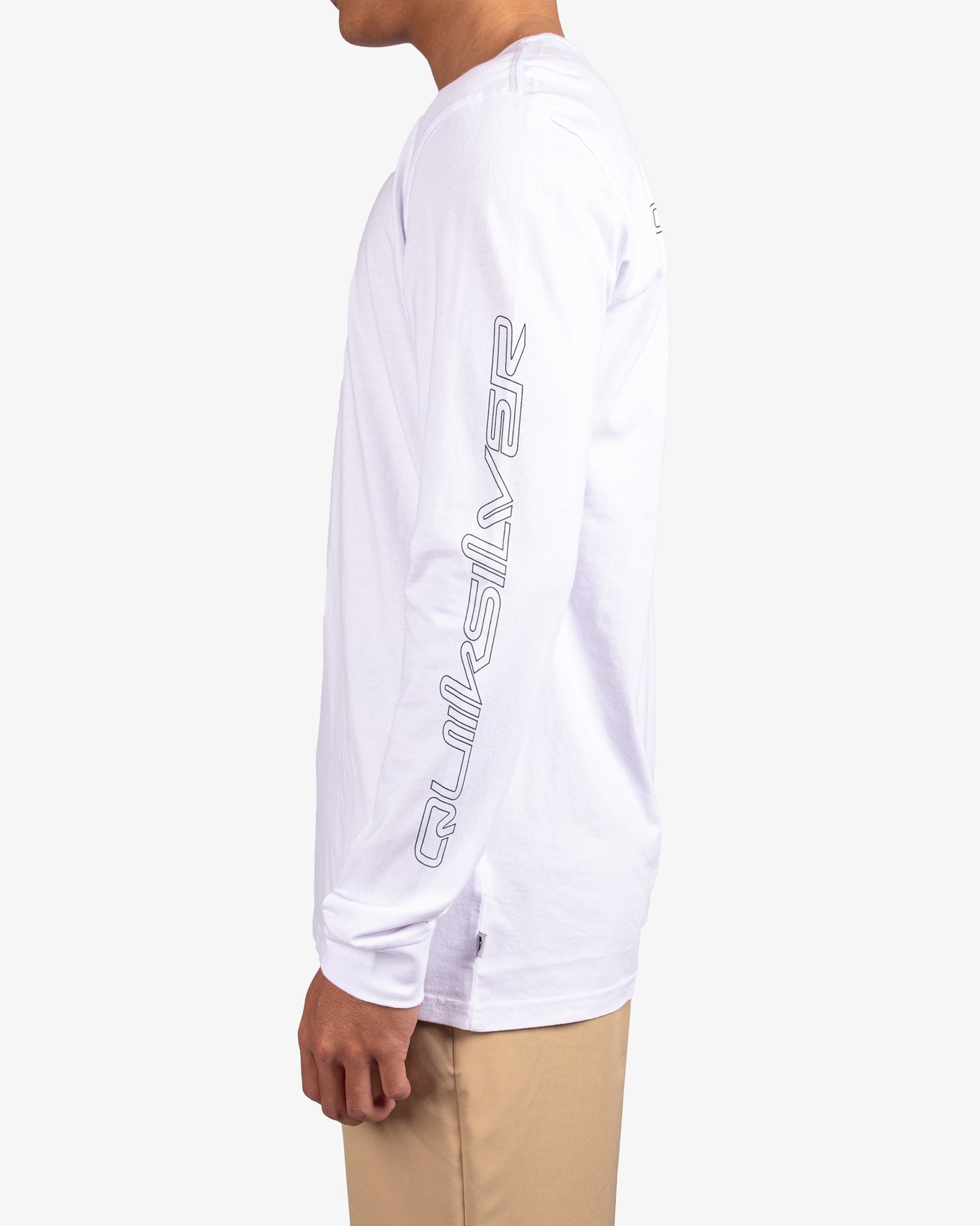 Mens Shadow Line Long Sleeve T-Shirt - Quiksilver Singapore 