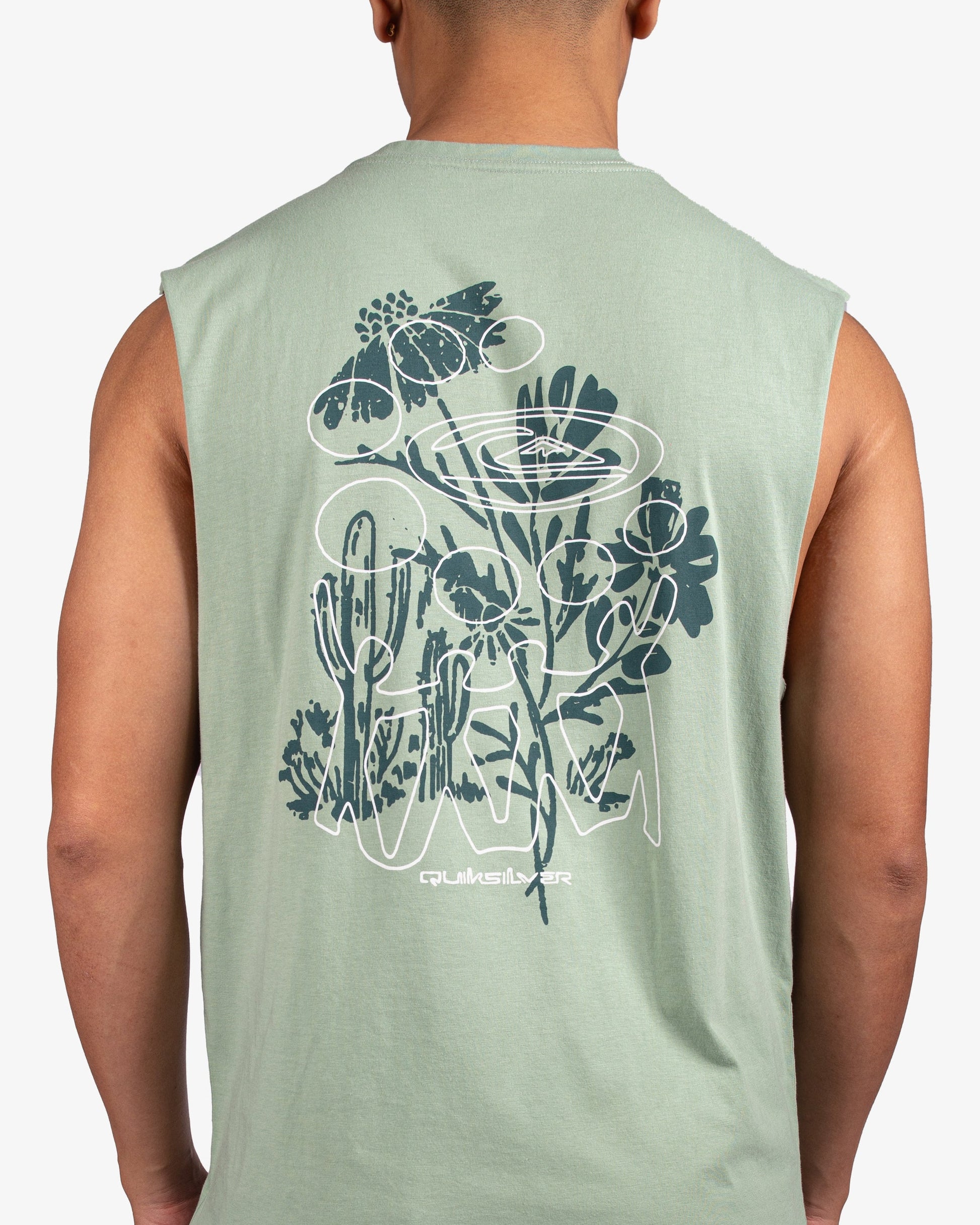 Mens Desert Trip Muscle Tee - Quiksilver Singapore 