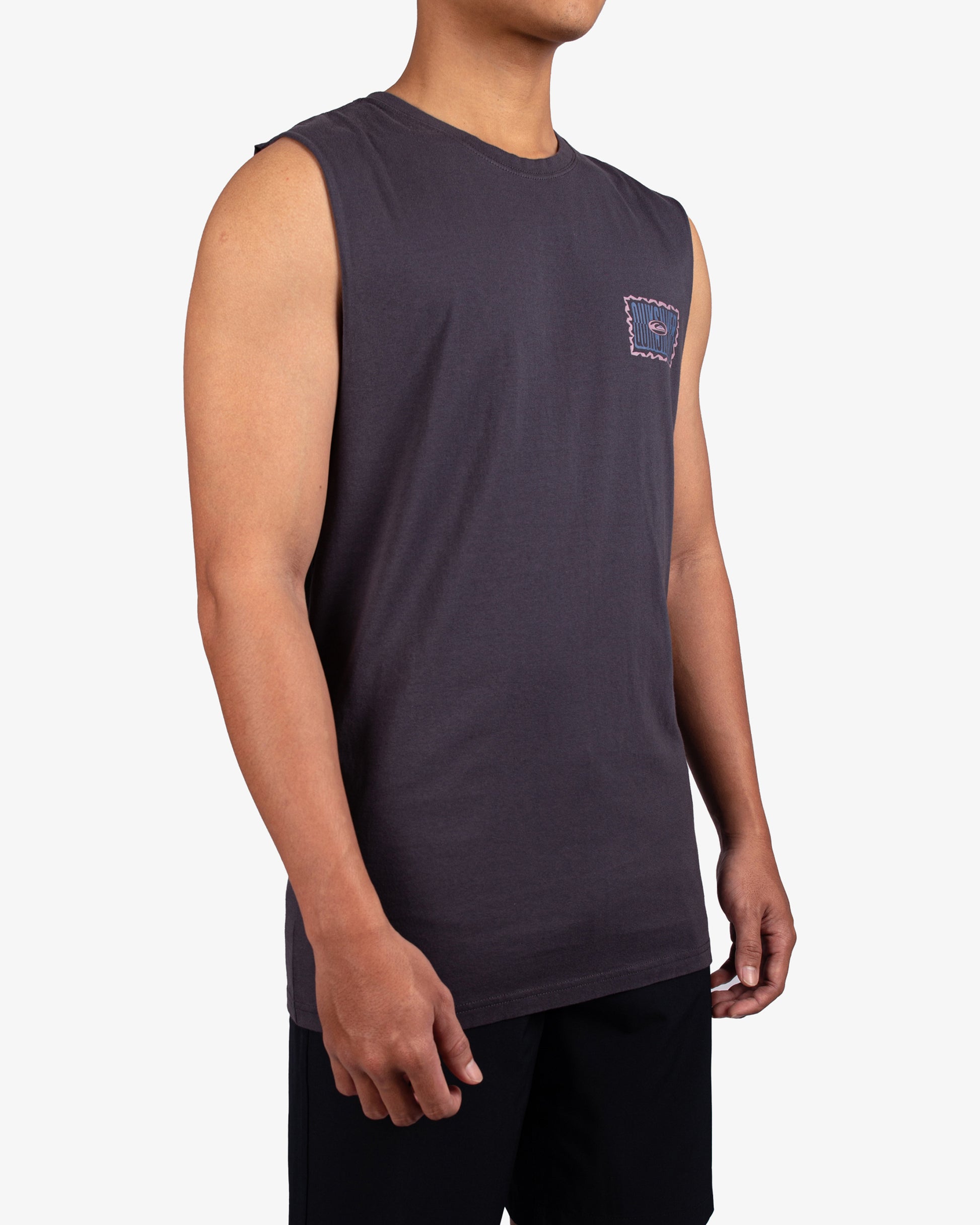 Mens Twisted Tides Muscle Tee - Quiksilver Singapore 