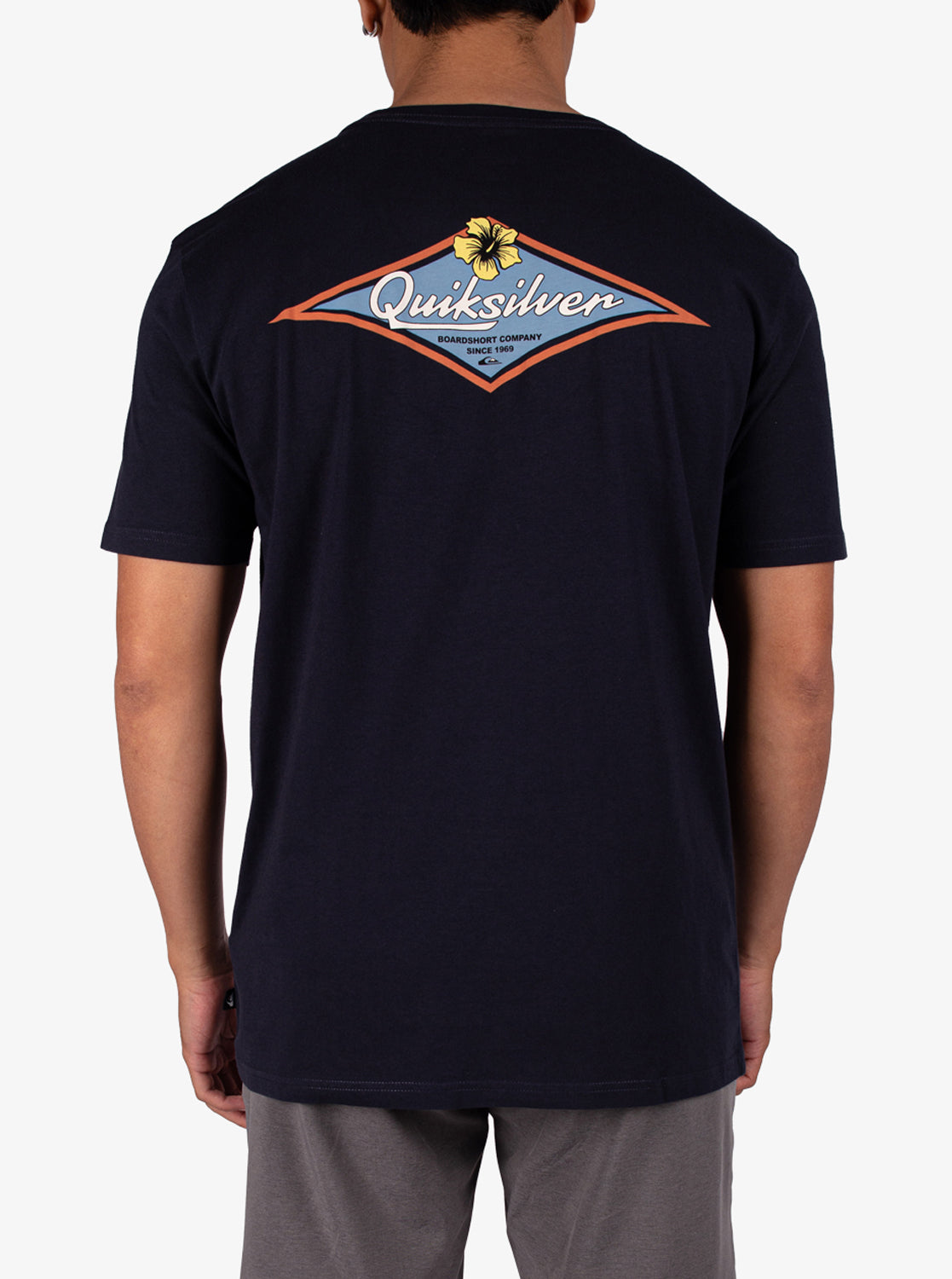 Mens Tropic Past Times T-Shirt - Quiksilver Singapore 
