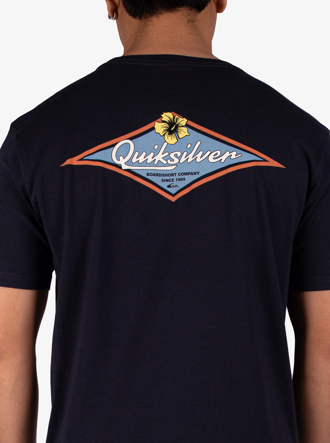 Mens Tropic Past Times T-Shirt - Quiksilver Singapore 