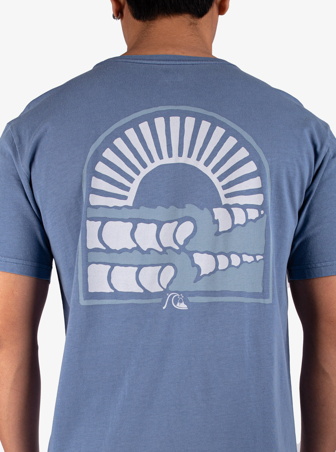 Mens Sunset Arc Wave T-Shirt - Quiksilver Singapore 