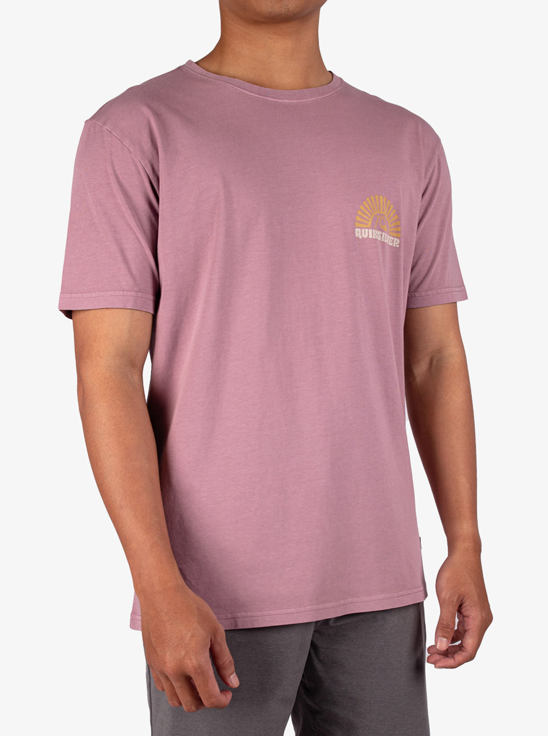 Mens Sunset Arc Wave T-Shirt - Quiksilver Singapore 