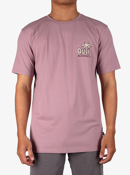 Mens Palm Relax T-Shirt - Quiksilver Singapore 