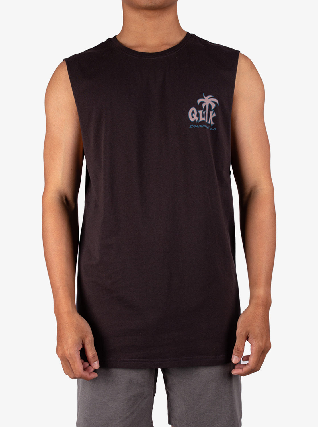 Mens Palm Relax Muscle Tee - Quiksilver Singapore 