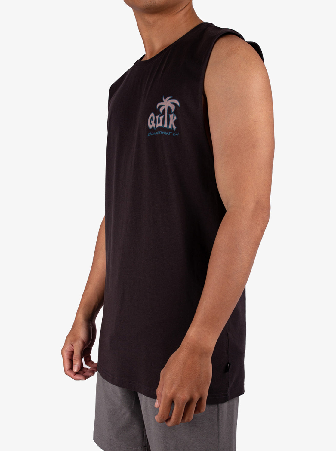 Mens Palm Relax Muscle Tee - Quiksilver Singapore 