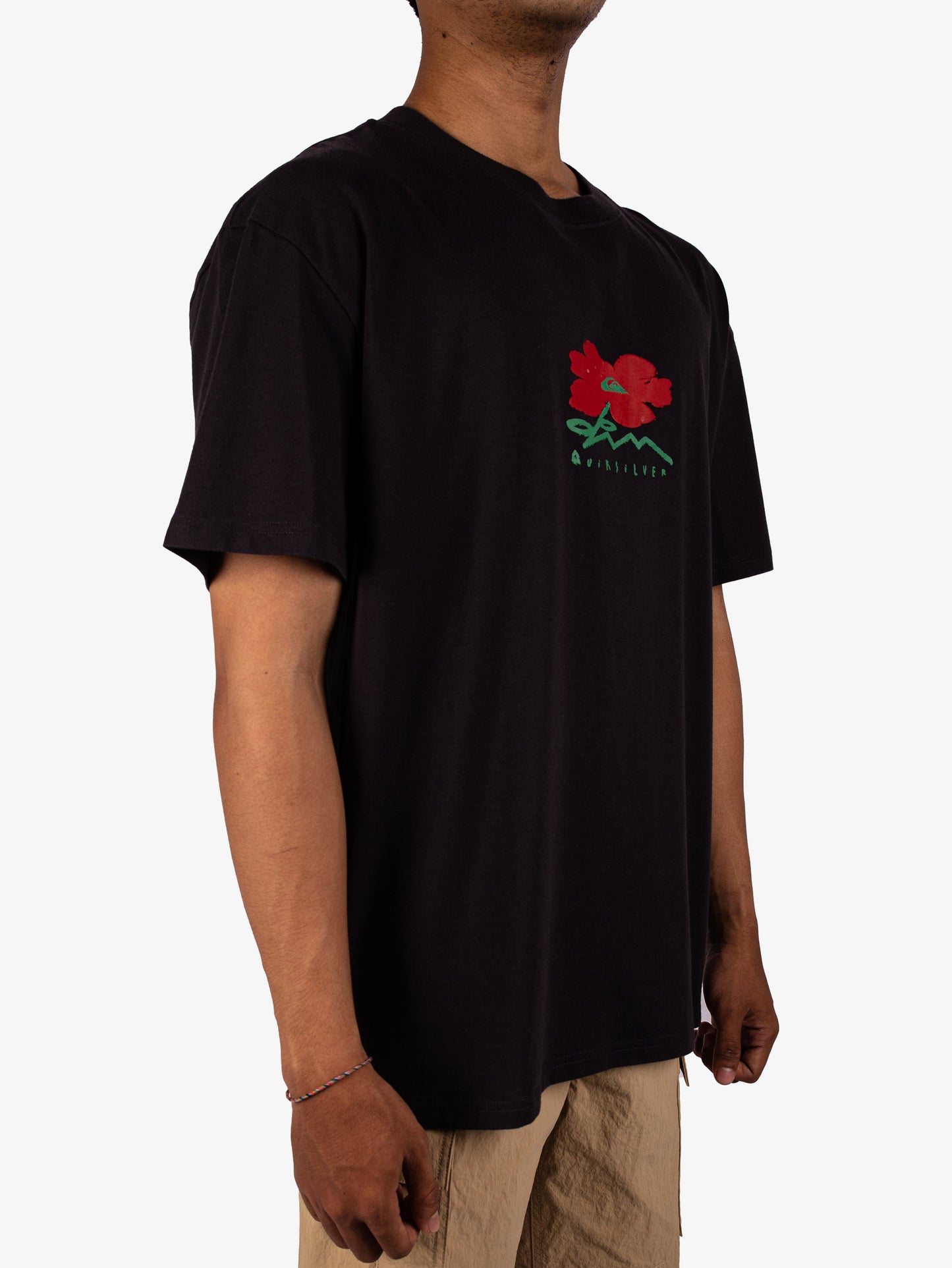 Mens Street Floral Short Sleeve T-Shirt