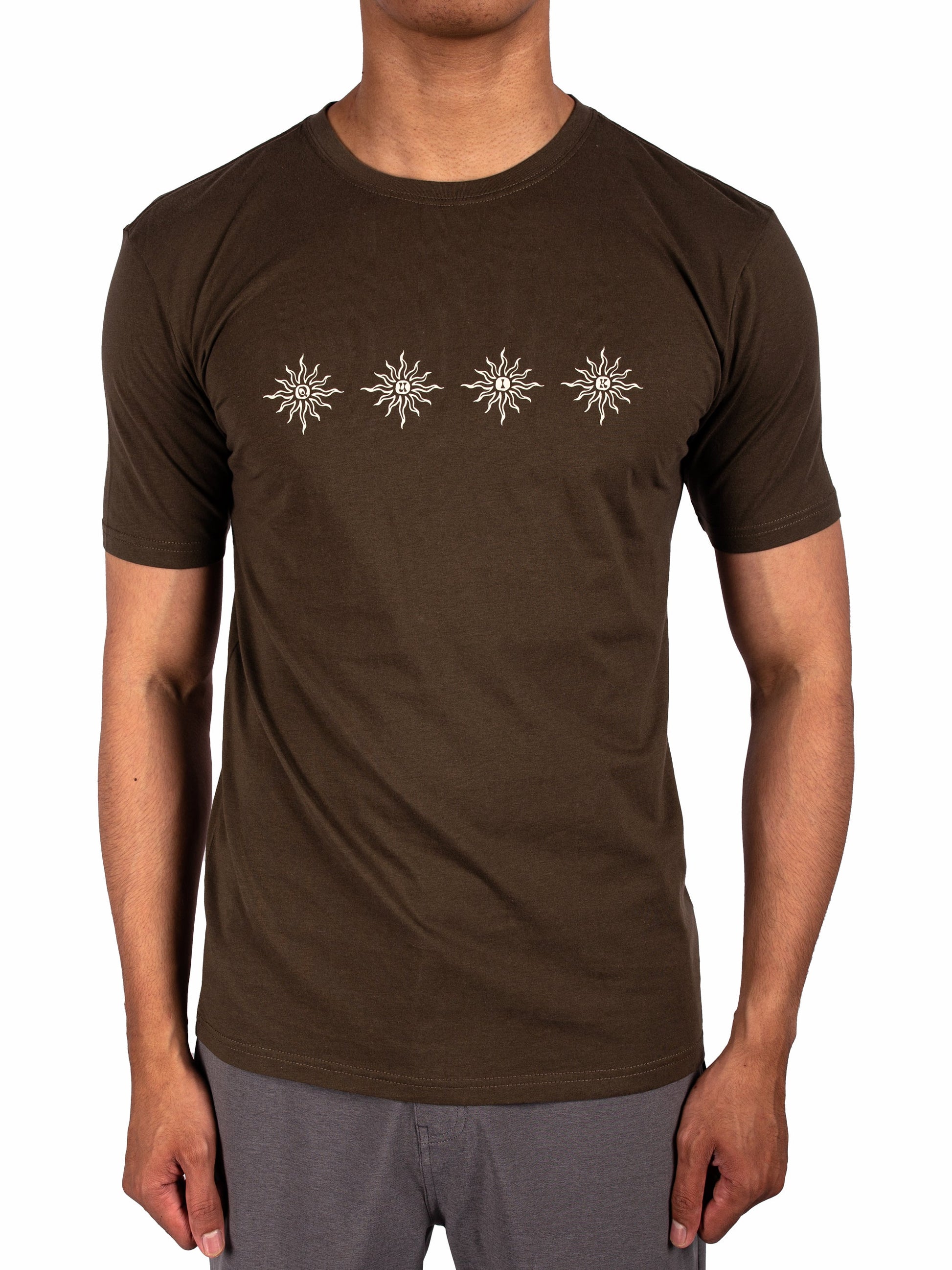 Mens Static Sun T-Shirt - Quiksilver Singapore 