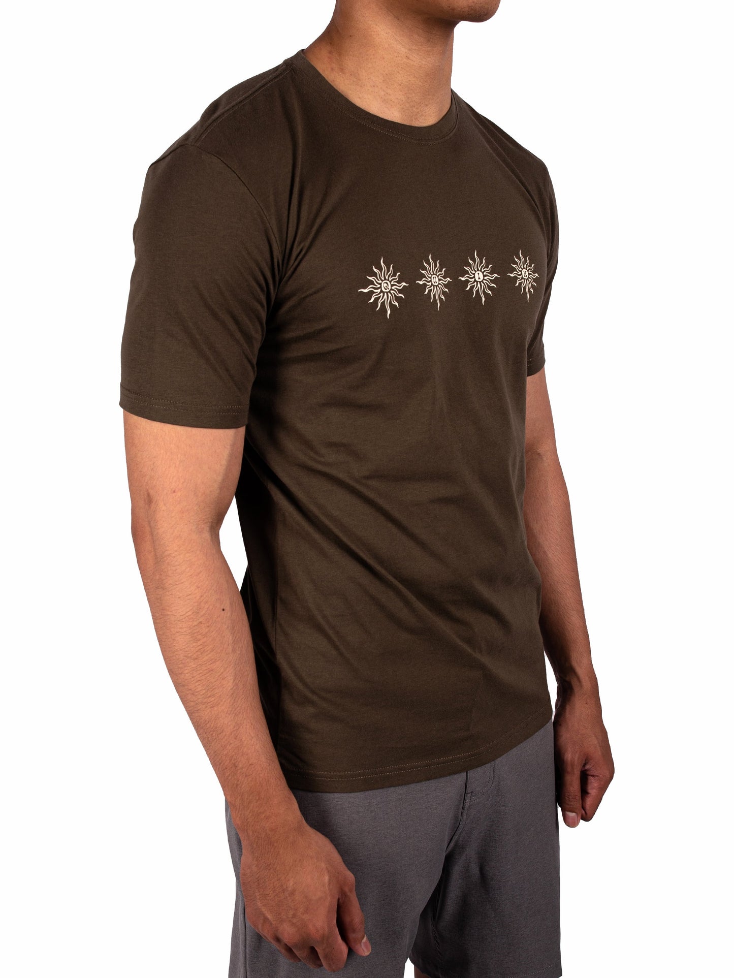 Mens Static Sun T-Shirt - Quiksilver Singapore 