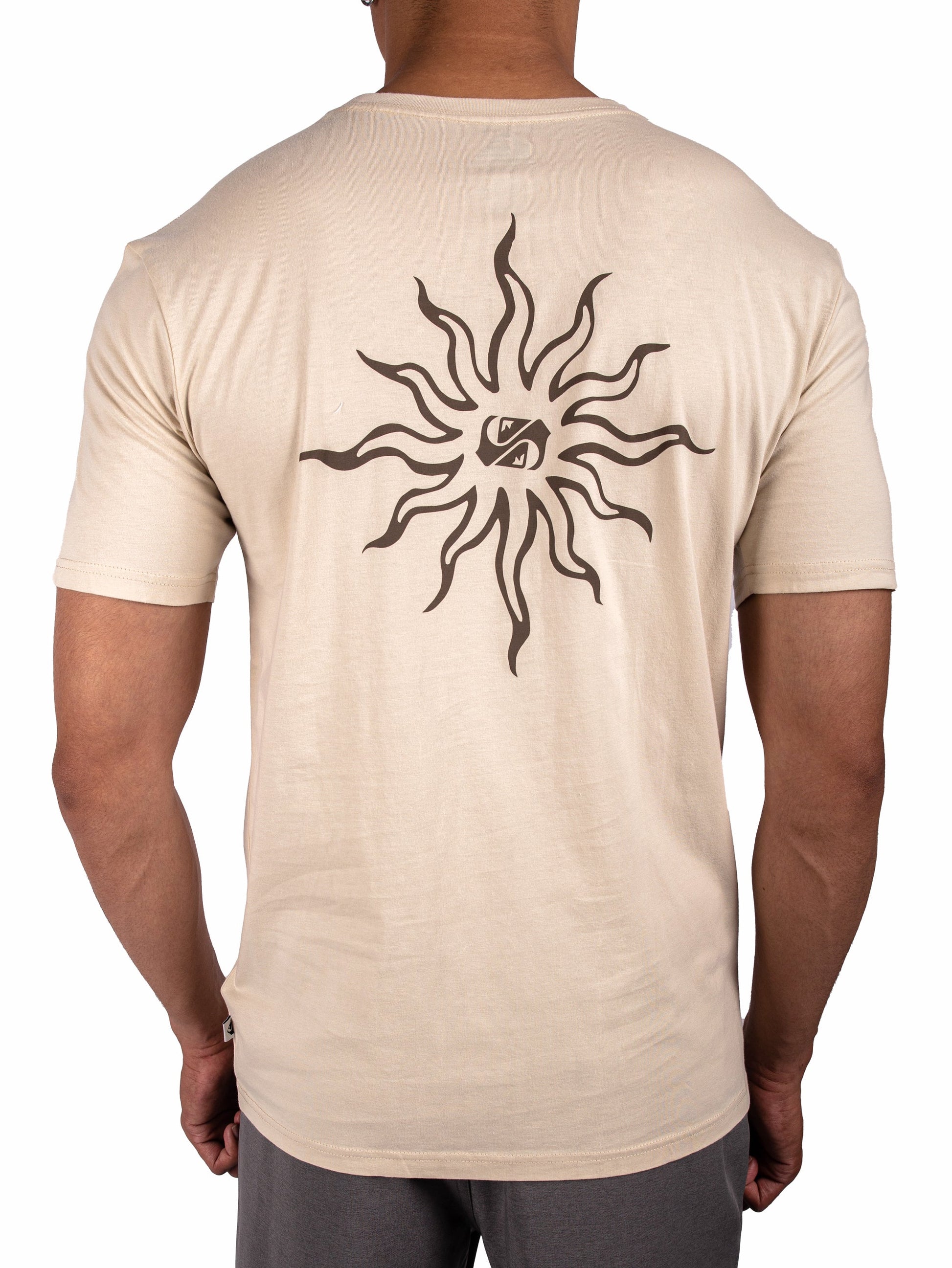 Mens Static Sun T-Shirt - Quiksilver Singapore 