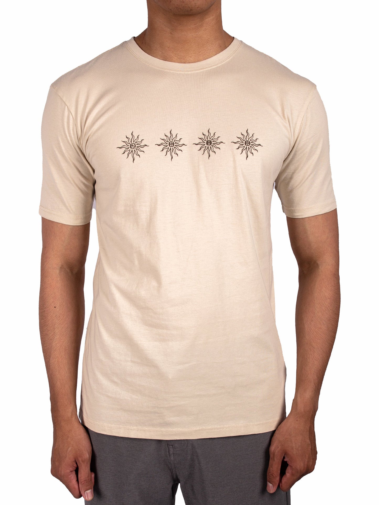 Mens Static Sun T-Shirt - Quiksilver Singapore 
