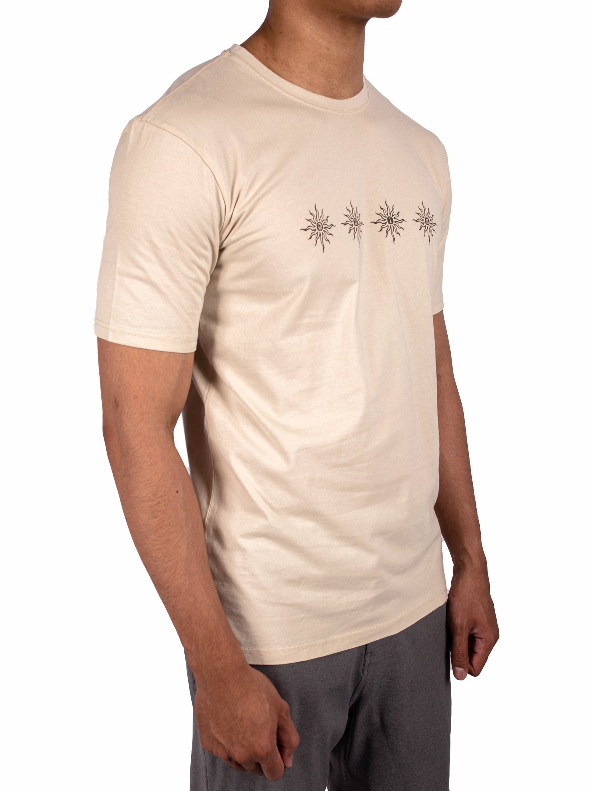 Mens Static Sun T-Shirt - Quiksilver Singapore 