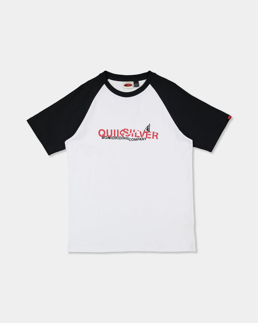 Mens Young Gun Split Raglan T-Shirt - Quiksilver Singapore
